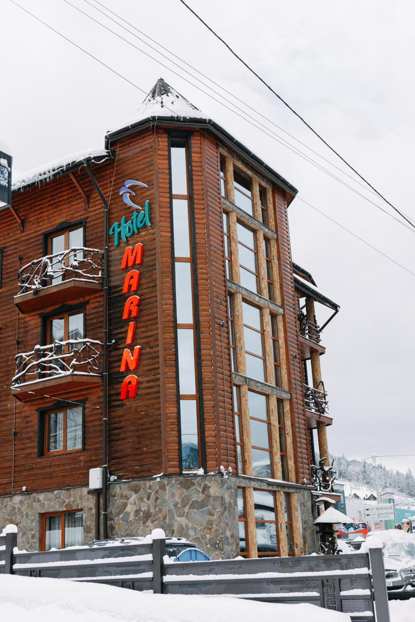 Hotel Марина Bukovel Exterior foto